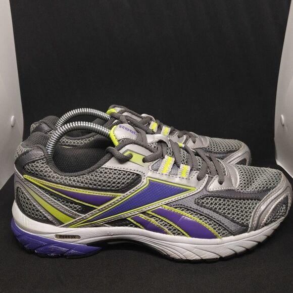 Reebok Reserve Collection Classic‎ Trainers Women's Size 10 Grey, Purple - Picture 1 of 8